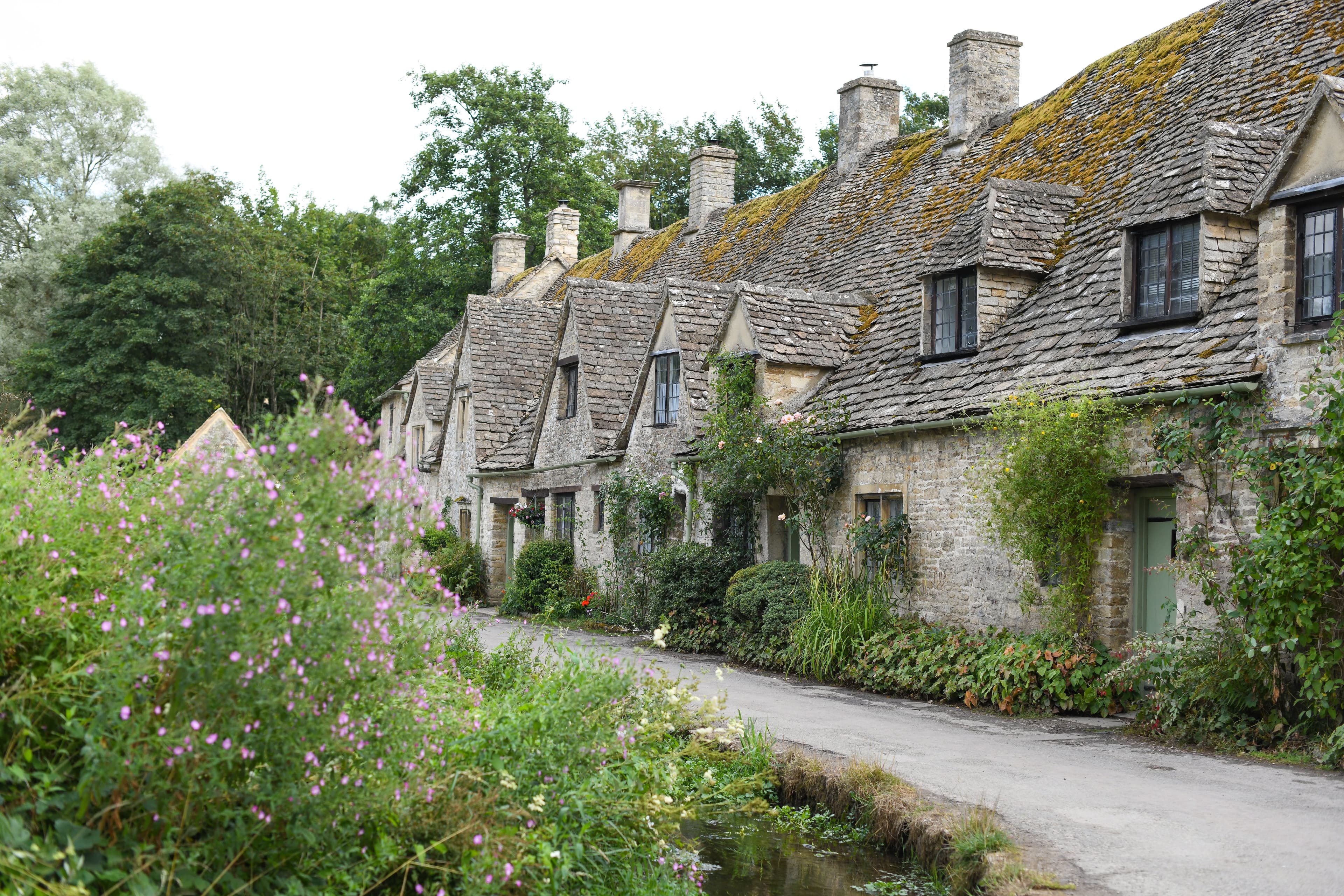 Arlington Row and the River Coln, Bibury