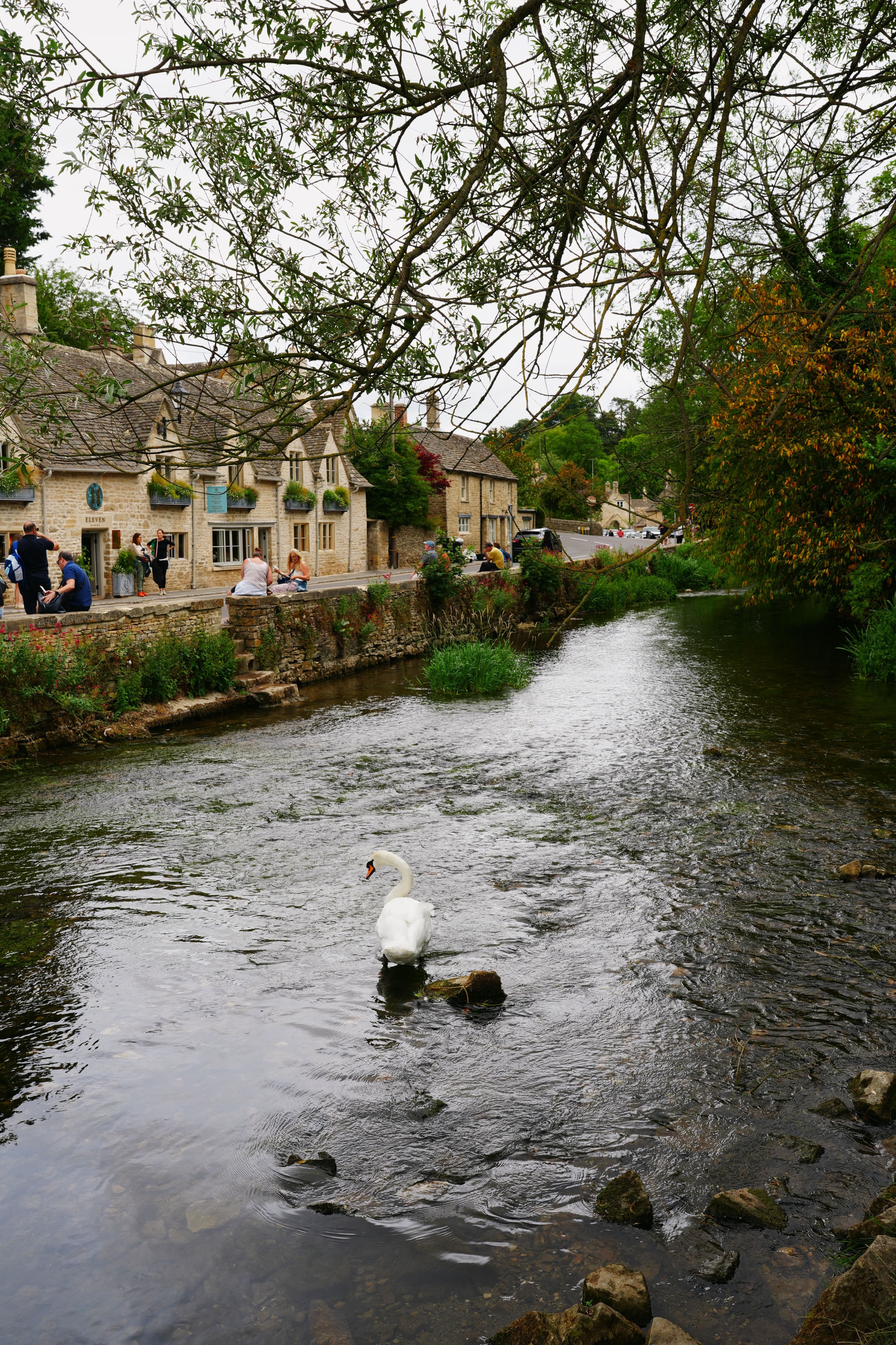 Stone bridges over the River Windrush, Bourton-on-the-Water